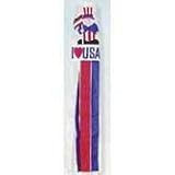 46 inch Uncle Sam I Love USA Windsock