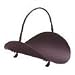 Worldwide Sourcing 19In Black Finish Wood Basket B19000BK-T Image