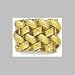 14K Gold Basket Weave Tie Tac