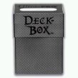 Ultra PRO Textured Gaming Deck Box - Black - Includes 50 Pack of Standard Size Deck Protector Sleeves - Great for YuGiOh!, Magic the Gathering or World of Warcraft Trading Card Games