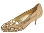 Via Spiga Consult | Women's Slip-on Dress Shoes Gold Snake