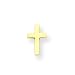 14k Post Cross Earrings