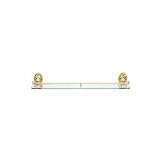 Baldwin Hardware 3668.030 24in. Springfield Glass Bathroom Shelf