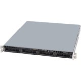 Supermicro SuperServer LGA1155 Xeon 1U Server Barebone System, Black SYS-5017C-MTF