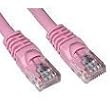 (10 PACK) 14 FT RJ45 CAT 5E MOLDED NETWORK CABLE - PINK