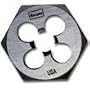 Hanson (HAN6848) High Carbon Steel Hexagon 1-7/16" Across Flat Die 9/16"-12 NC