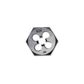 Hanson (HAN6848) High Carbon Steel Hexagon 1-7/16" Across Flat Die 9/16"-12 NC