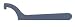 Pin Spanner Wrenches Model Code: AD - Price is for 1 Box, 6EA/BOX (part# 452)