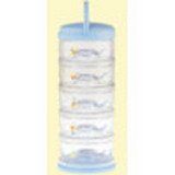 Three Tier Packin' Smart - Blue - Butterfly Series