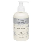 Creative Nail Design Scentsations Hand & Body Lotion 8.3 oz.-Vanilla Shimmer with Sparkles 8.3 oz.