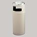 RUB818288BEI - Ash/Trash Classic Container without Doors