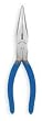 Westward 1UKJ9 Long Nose Plier, 6 3/8 In L, Dipped Grip