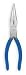 Westward 1UKJ9 Long Nose Plier, 6 3/8 In L, Dipped Grip