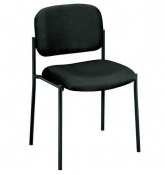 Armless Guest Chair, 21-1/4x21x32-3/4, Black (BSXVL606VA10)