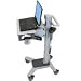 Ergotron Neo-Flex Laptop Mobile WorkSpace - Cart for notebook / keyboard - plastic, aluminum, zinc-plated steel - two-tone gray - screen size: 12 - 17