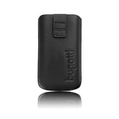 Bugatti SlimCase Leder black Size M (73 x 120 mm)