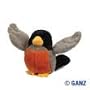 Webkinz Lil Kinz Robin ORANGE & BROWN MULTI