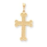 10k Cross Pendant