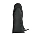 San Jamar UPM17BK Textured Neoprene Ultigrips Puppet Temperature Protection Oven Mitt with WebGuard, 17" Length, Black