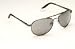 Mens Retro Designer Fashion Aviator Metal Sunglasses - Gunmetal Frame