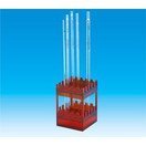 TGK ピペット台 塩ビ製 角形 茶褐色 0405516131