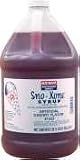Gallon Cherry Sno-Cone Syrup, Sweetened With High Fructose Corn Syrup.