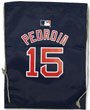 Boston Red Sox Dustin Pedroia MLB Jersey Drawstring Backpack