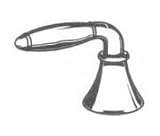 American Standard 0000.541.246 Iris Metal Lever One Handle Kit, Satin and Polished Brass