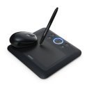  : Wacom Bamboo Fun Small - Mouse, digitizer, stylus - 6 x 4 in - electromagnetic - wired - USB - black