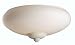 Monte Carlo MC174 Oval Bowl Light Kit, Matte Opal glass, Includes Three 60 Incandescent Candelabra Bulbs