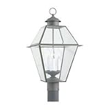 8258-71 - SeaGull Lighting Three-Light Colony Post Outdoor