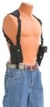 This Vertical Shoulder Holster Fits The Glock,Colt,h&k,Kahr,Sig Sauer,Smith and Wesson, Springfield, Taurus, Wather. See inside for size chart