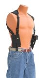 This vertical shoulder holster fits all Autommatics with 3.5
