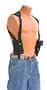 This vertical shoulder holster fits all Autommatics with 3.5" to 4.5" barrels Beretta,Bersa,Browning,CZ,Charles Daly,Colt,Desert Eagle,Glock,H&K,Hi-Point,Kimber,Korth,Ruger,Sig Sauer,Smith & Wesson,SpringField,Star,Taurus,Walther and Wilson