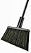Quickie Multisurface Large Twin Fiber Angle Broom, Black, Indoor/Outdoor, Extra Large 15 inch Sweep, Professional Grade Sweeping, Long Fibers, Use on Wood/Laminate/Tile/Vinyl/Cement