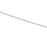 14K Rose Gold Flat Link Bracelet - 7.50 inches