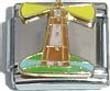Clearly Charming Lighthouse with Double Lights Italian Charm Bracelet Link