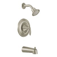 Moen T2133BN Eva Single Handle Posi-Temp Tub and Shower Trim Kit without Valve B