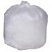 Genuine Joe Economy High-Density Can Liners, 56 Gallon, 200/BX, White GJO70015