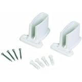 IMAGE OF ClosetMaid 755400 TotalSlide White Wire Shelf End Bracket