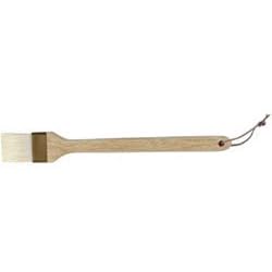 Angled Pastry Brush, 16 Overall Length, 2 Wide Bristles by Update International