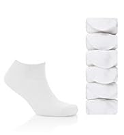5 Pairs of Cotton Rich Freshfeet™ Trainer Liner Socks with Silver Technology