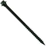 Heavy Duty Timberlok Wood Screws, 4" 12 Pk