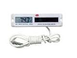 Thermometer - solar powered - panel type - temperature range -58 to 158 F and C - 4 cord