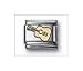Guitar No Color Classic Gold, Italian Charm by Nomination Charms