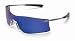 Crews Gray W/emrld Blue Lens Rubicon Metal Glasses