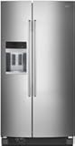 IMAGE OF Maytag MSD2559XEM Monochromatic Stainless Steel Side-By-Side Refrigerator