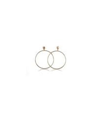 Jules Jewelry School Girl Gold Hoop Earrings