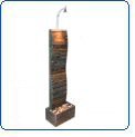 Review Alpine  / Alpine SUN122 Natural Slate Stone Fountain with Light