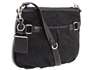 Tignanello Signature Double Entry Hobo Handbags - Black